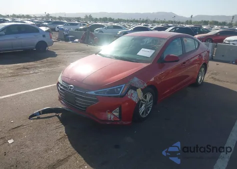 2020 Hyundai Elantra Sel из США, поврежденный, VIN 5NPD84LFXLH513264